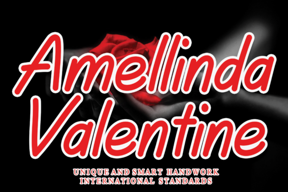 Amellinda Valentine: The Handwritten Font That Elevates Digital Marketing Visuals