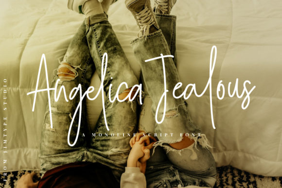 Angelica Jealous: A Stylish Handwritten Font for Branding