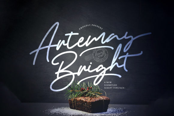 Artemay Bright: A Delicate Handwritten Font for Crafters