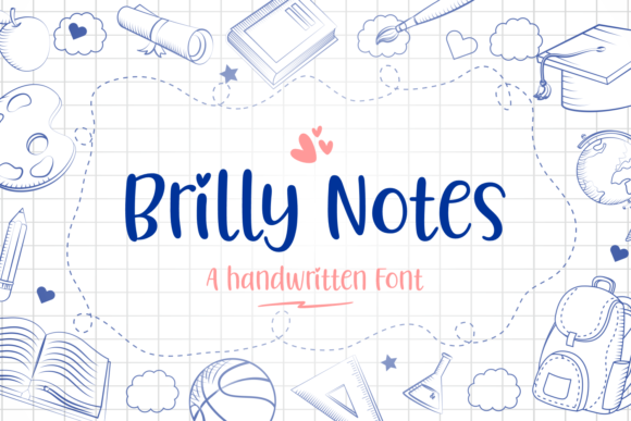 Brilly Notes: A Friendly Handwritten Font for Web Design