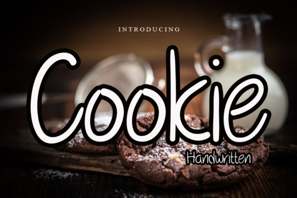 Cookie: A Warm Handwritten Font for Editorial Design