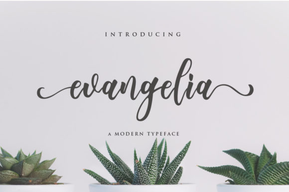 Evangelia: A Romantic Script Font for Business