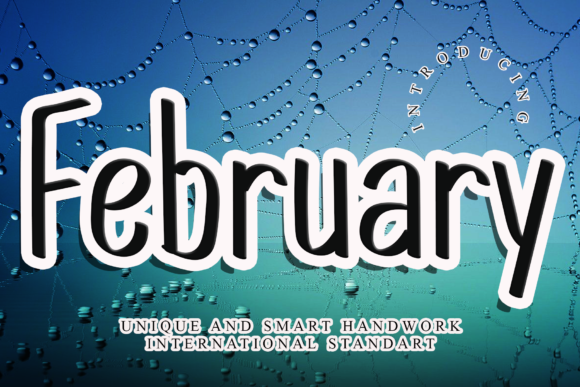 February: A Quirky Script Font for Modern Branding