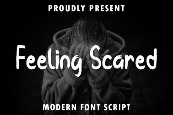 Feeling Scared: A Handwritten Font for Expressive Editorial Design