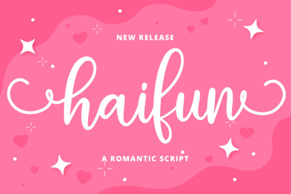 Haifun: A Delicate Handwritten Font for Branding