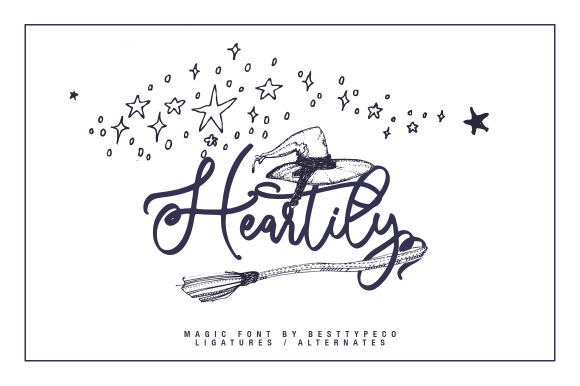 Heartily: A Handwritten Font for Modern Web Design