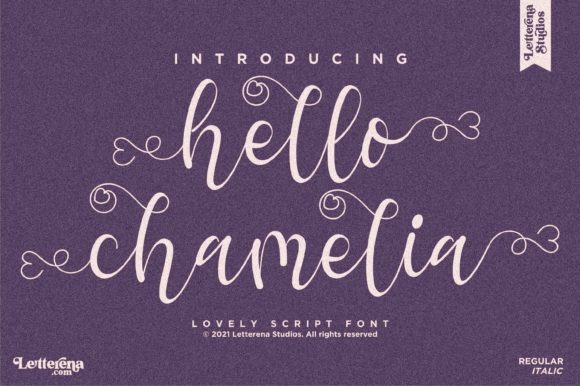 Hello Chamelia: A Handwritten Font for Thoughtful Editorial Design