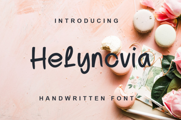 Helynovia: A Modern Handwritten Font for Editorial Design and Digital Publishing