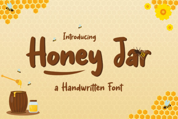 Honey Jar: A Modern Script Font for Bold Marketing Visuals
