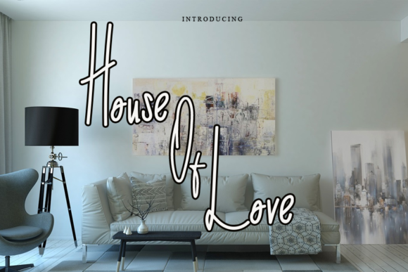 House of Love: A Delicate Script Font for Impactful Marketing Design