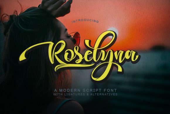 How Roselyna Elevates Brand Identity with Stylish Handwritten Typography