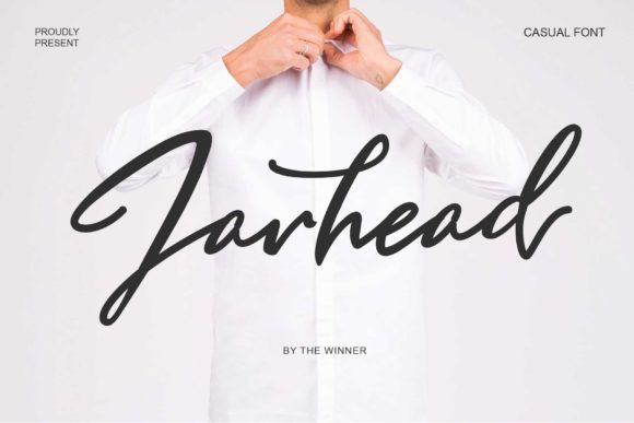 Jarhead: A Handwritten Font That Elevates Campaign Typography