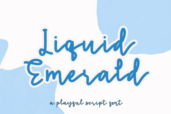 Liquid Emerald: A Premium Handwritten Font for Campaigns