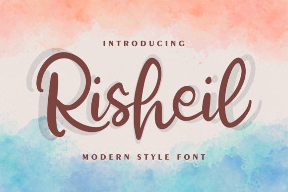Risheil: A Sweet Handwritten Font for Branding